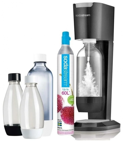 ����� ��� ����������� ���� SodaStream Genesis (������) � ��������� 2 �������� �������, 2 ����������� 